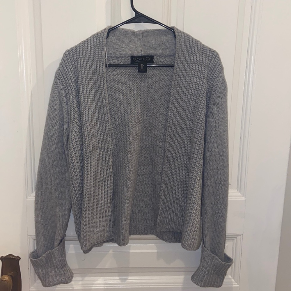 Gray Cardigan. Size: Small